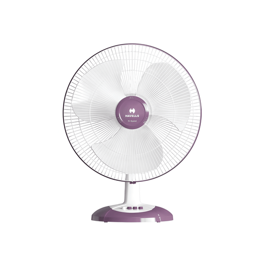 Swing LX HS Table Fan – 400 mm (Purple) - Brickbox