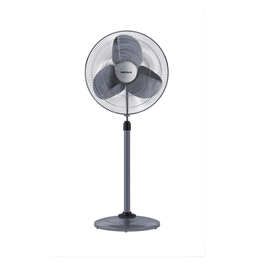 Windstrom Ultra Plus Pedestal Fan – 500 mm (Grey) - Brickbox
