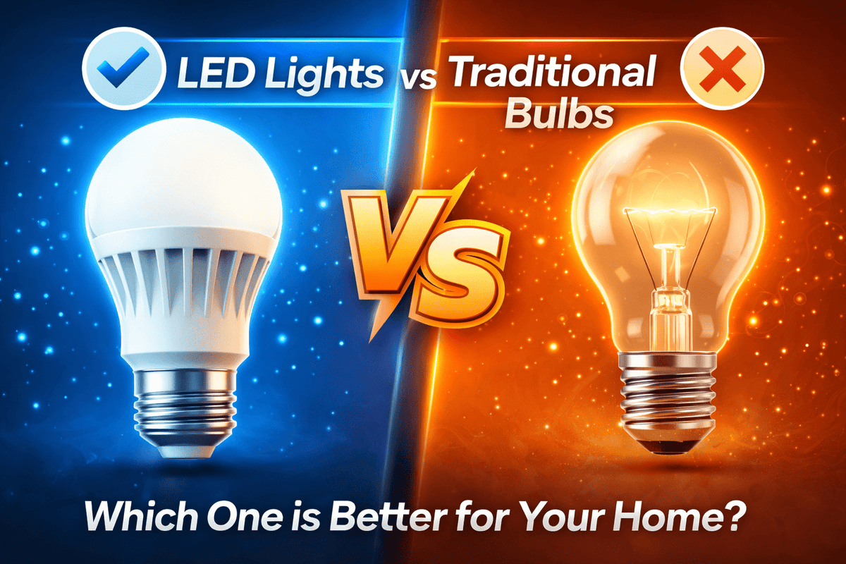 LED vs Traditional Bulbs – Which is Better for Your Home? – Brickbox